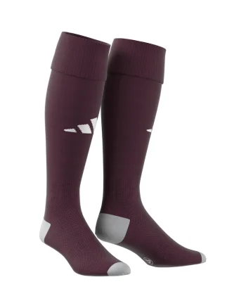 Sosete unisex pentru fotbal Milano, Visiniu