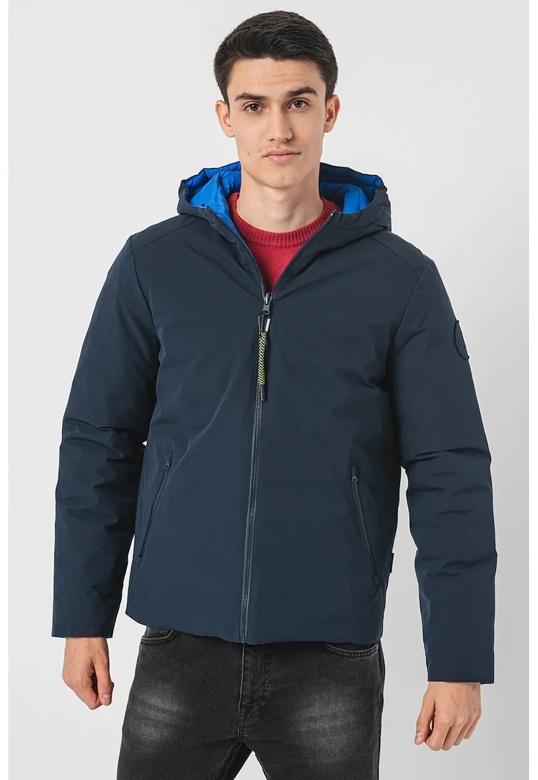 Geaca reversibila de gluga, Bleumarin