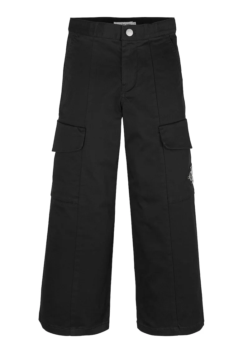 Pantalonig cargo drepti, Negru