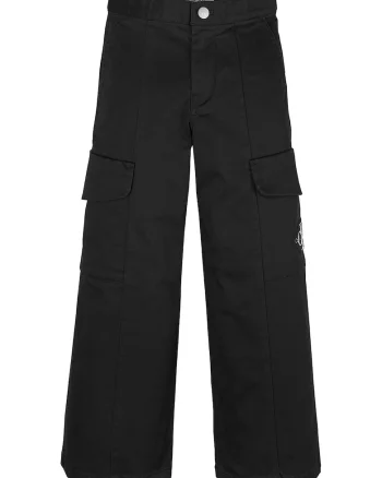 Pantalonig cargo drepti, Negru