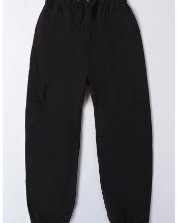 Pantaloni cu talie ajustabila, Negru