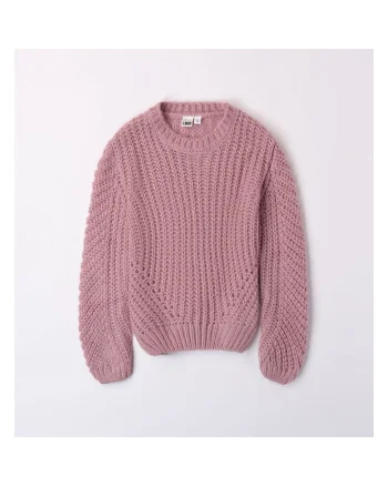 Pulover tricot pentru fata,  4.7833, Roz