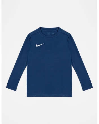 Bluza cu logo si tehnologie Dri-Fit pentru fotbal, Bleumarin