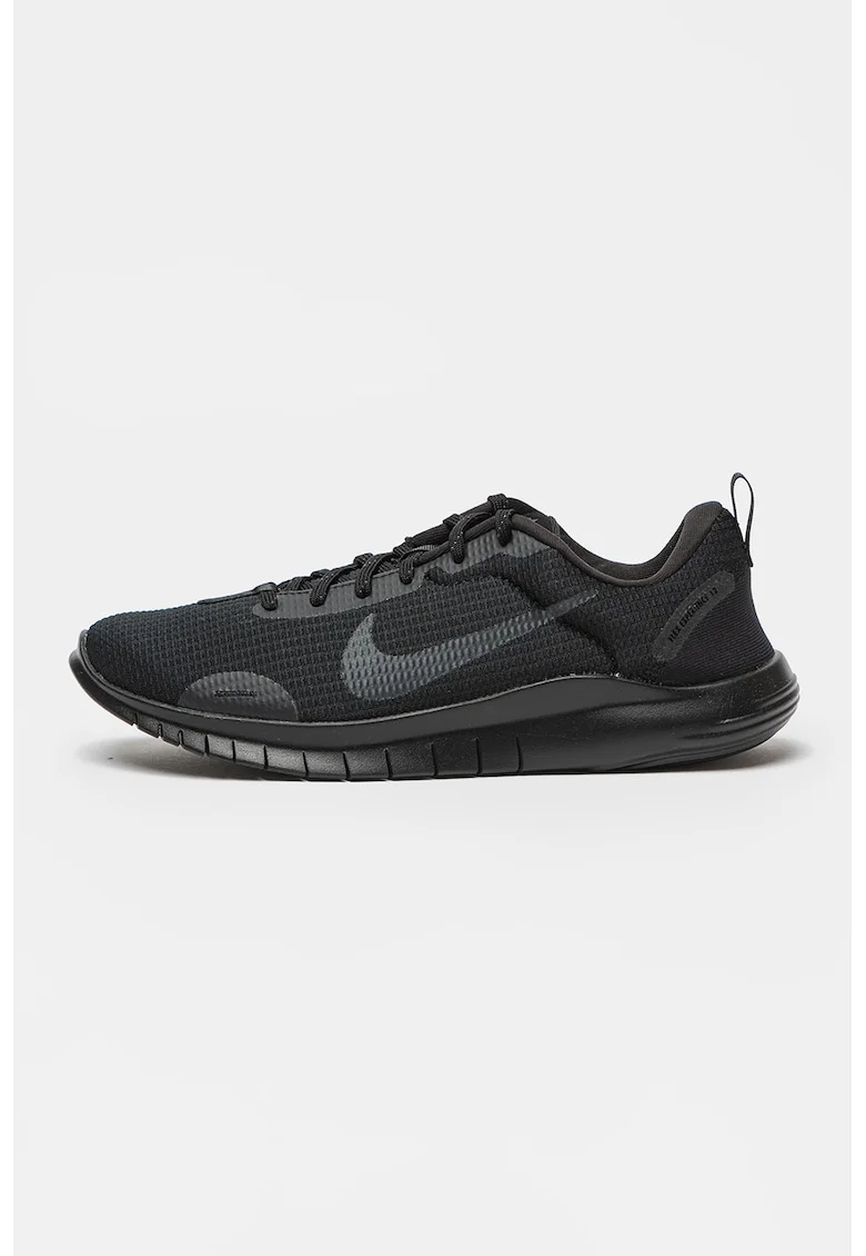 Pantofi cu logo pentru fitness Flex Experience, Negru