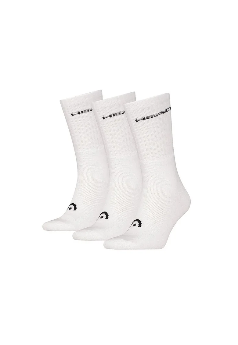 Set 3 Perechi Sosete  Elements 701229008-002, Barbati, Alb, Alb