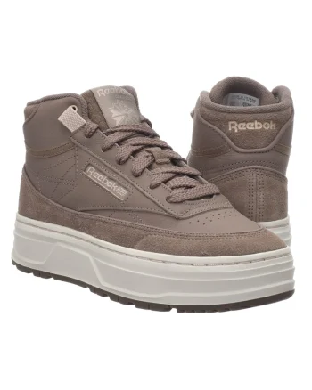 Pantofi sport dama GV7035,  Piele naturala/Textil, Maro,