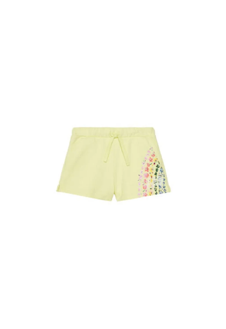 Pantaloni scurti sport dama,  bumbac/poliester, multicolor