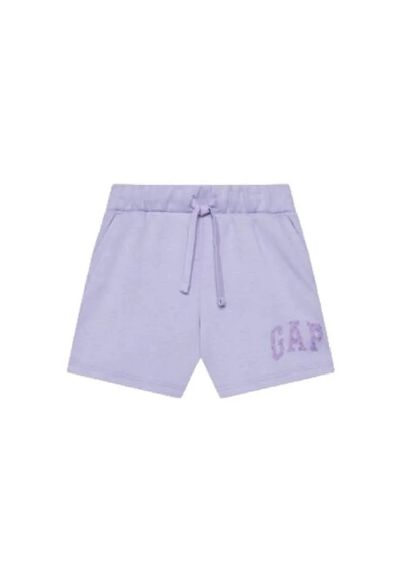 Pantaloni scurti sport dama,  bumbac/poliester, violet,