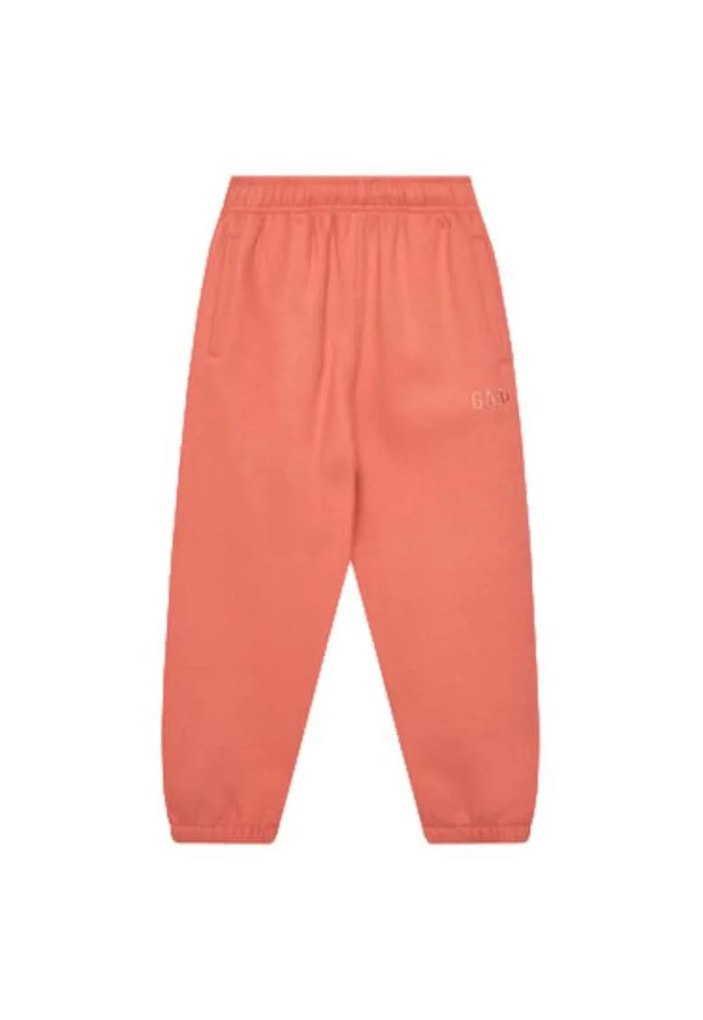 Pantaloni sport dama,  coral, bumbac/poliester reciclat