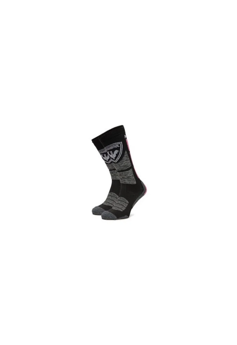 Sosete sport dama,  negru, material sintetic