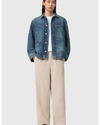 Jacheta din denim Mukesh, Albastru melange
