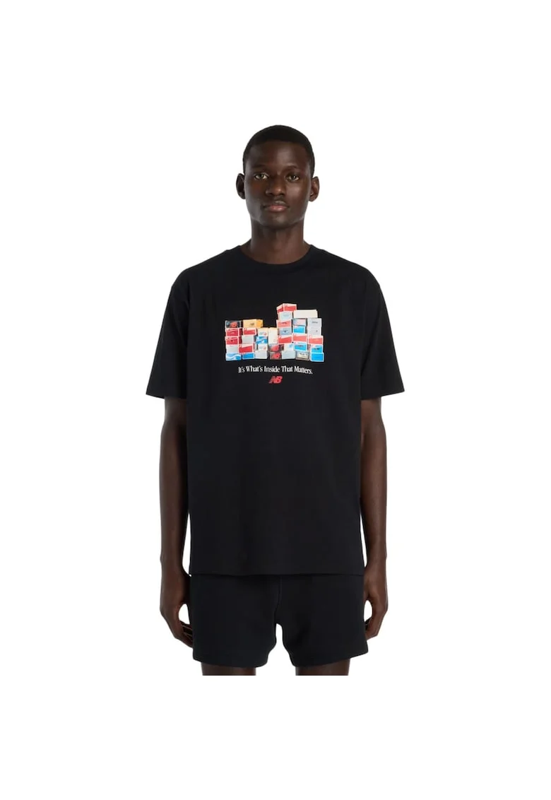 Tricou  Boxes 57413, Negru