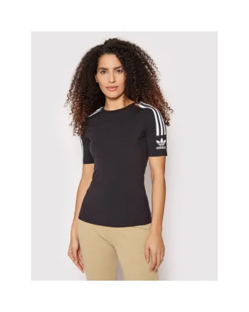 Tricou sport dama,  negru/alb,