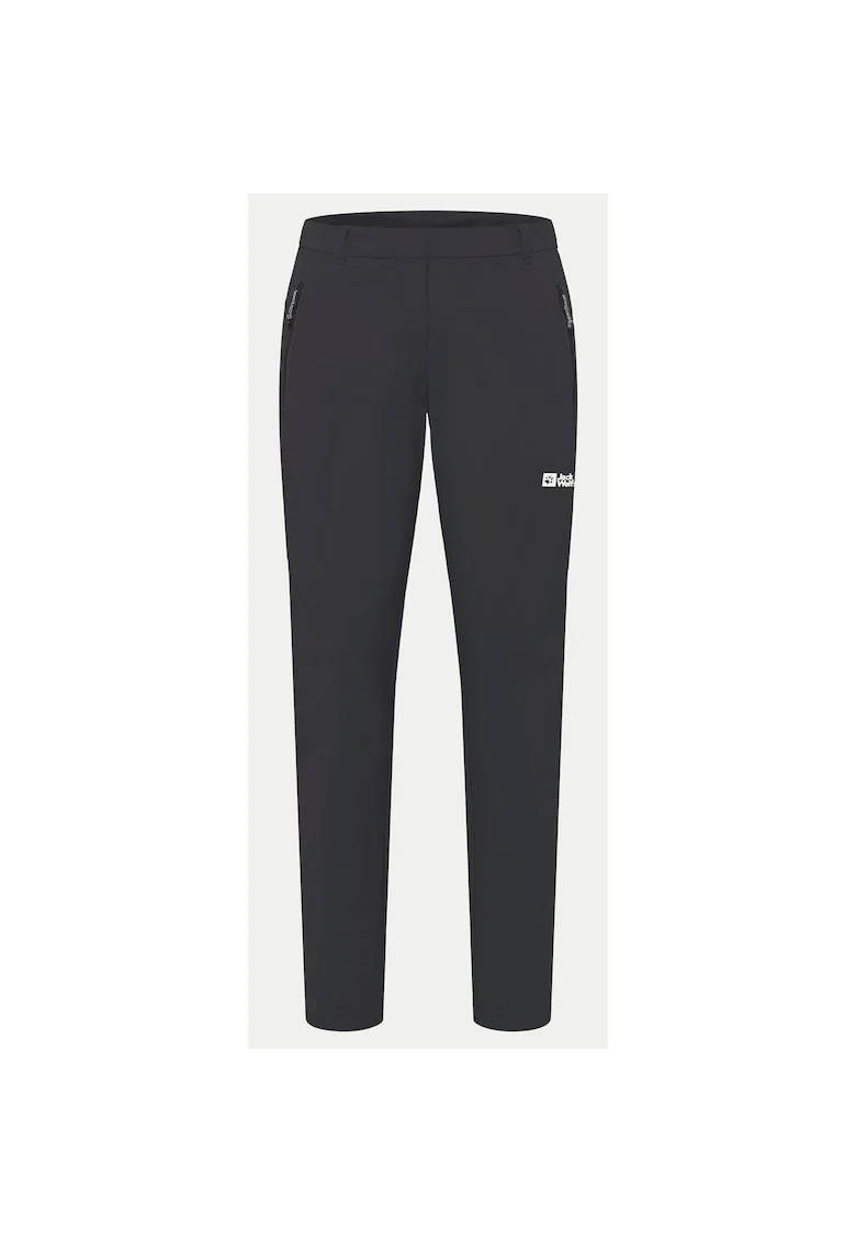 Pantaloni sport dama,  A63927 6000, negru, poliester