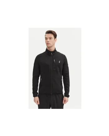 Jacheta sport barbati,  negru, poliester-elastan,