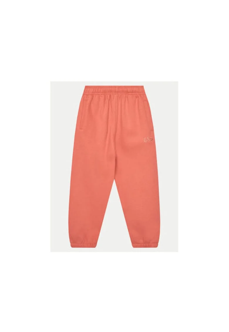 Pantaloni sport dama,  Coral Proaspat, bumbac si poliester reciclat, portocaliu,