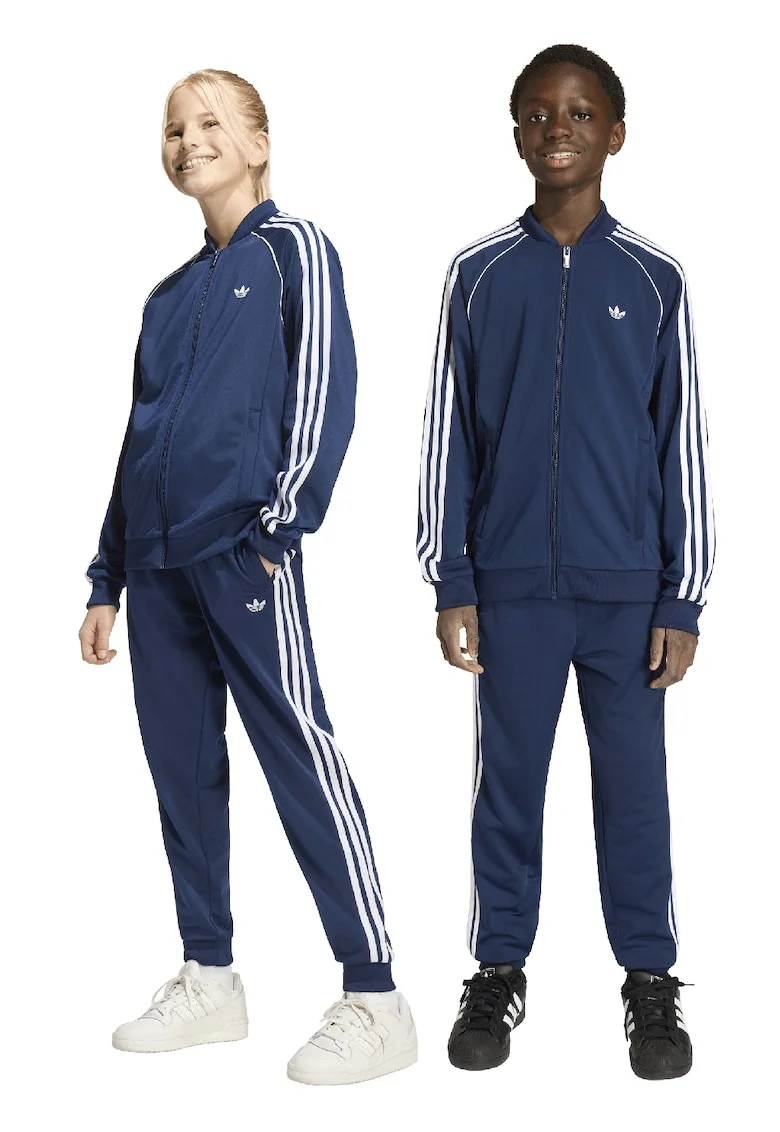 Pantaloni de trening cu logo, Bleumarin