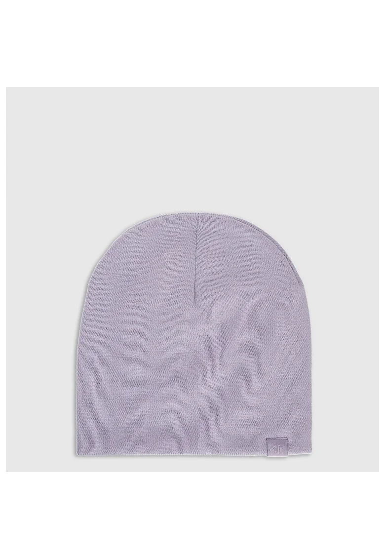 Caciula de iarna copii,  unisex, sintetic, one size, Violet