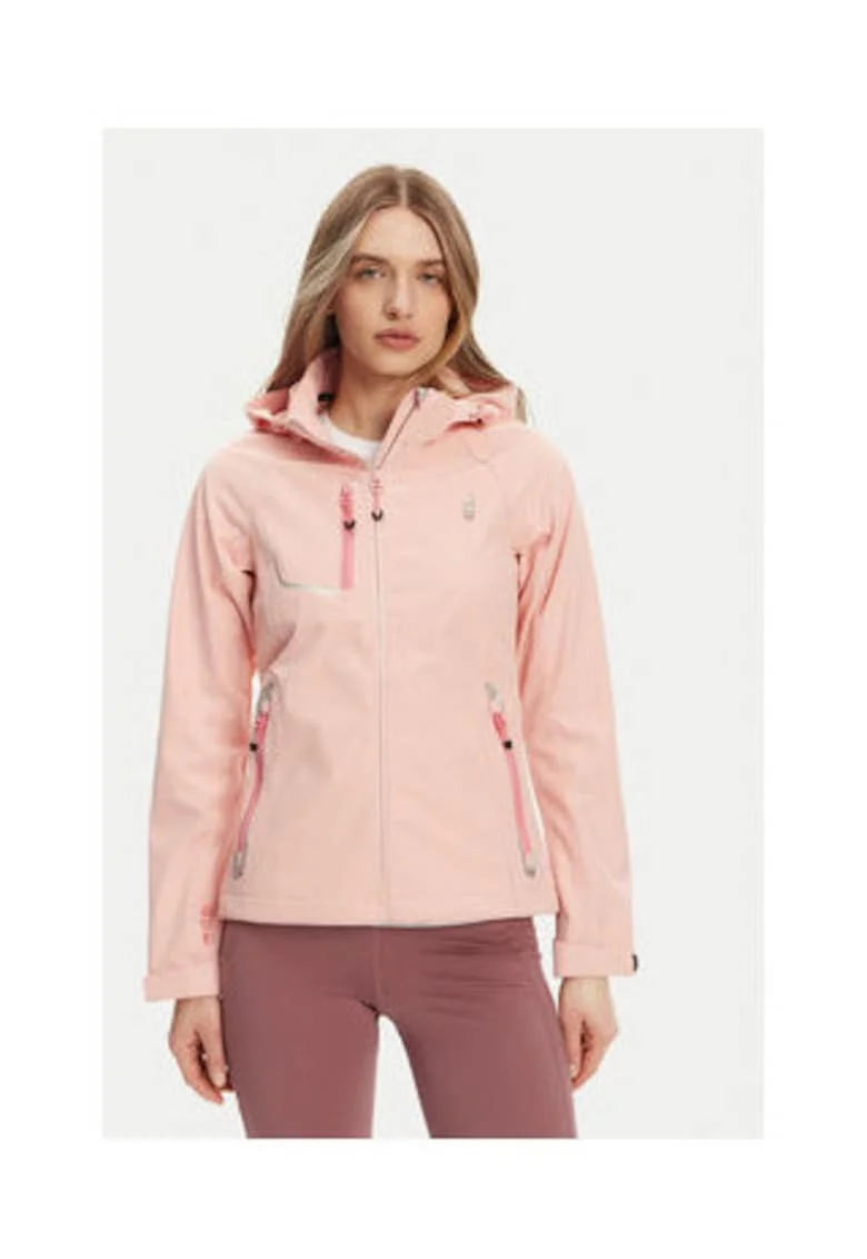 dama  coral deschis, poliester, spandex, Roz