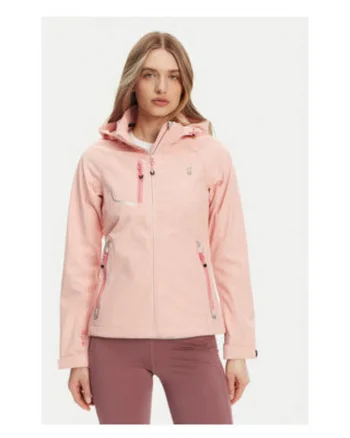 dama  coral deschis, poliester, spandex, Roz