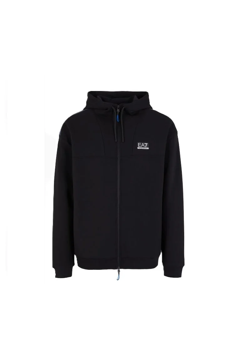 Bluza  pentru Barbati, m hoodie fz, 6DPM24-PJUWZ-1771, Negru, Negru