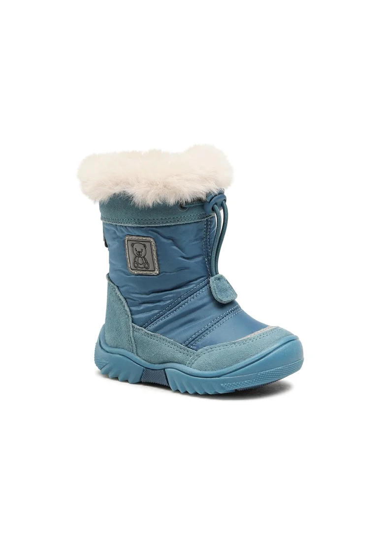 Ghete sport copii,  380483, Sintetic, Albastru