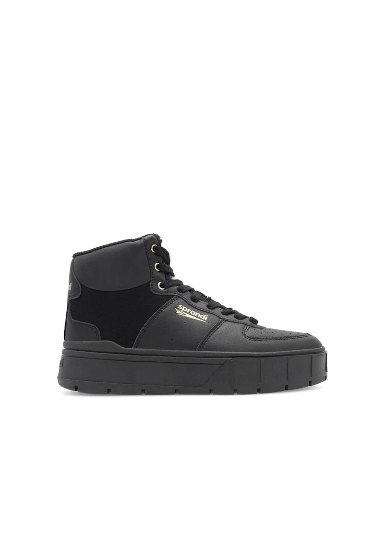 Pantofi sport dama,  590559, Textil, Negru,