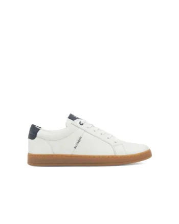 Pantofi sport dama,  590559, Piele naturala, Alb,