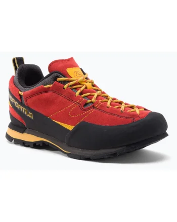 Pantofi barbati Multicolor Masura, Rosu/Negru