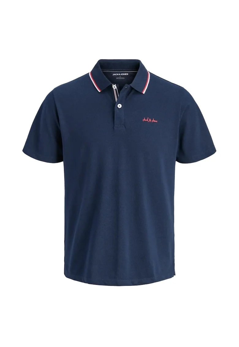 Tricou JACK &JONES Blaze Polo PLS 57633, Albastru inchis