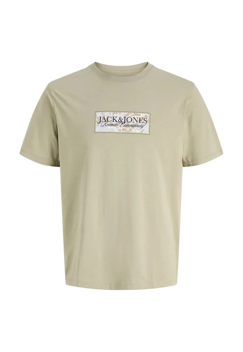 Tricou JACK &JONES Montauk Front 57624, Verde
