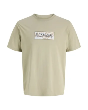 Tricou JACK &JONES Montauk Front 57624, Verde