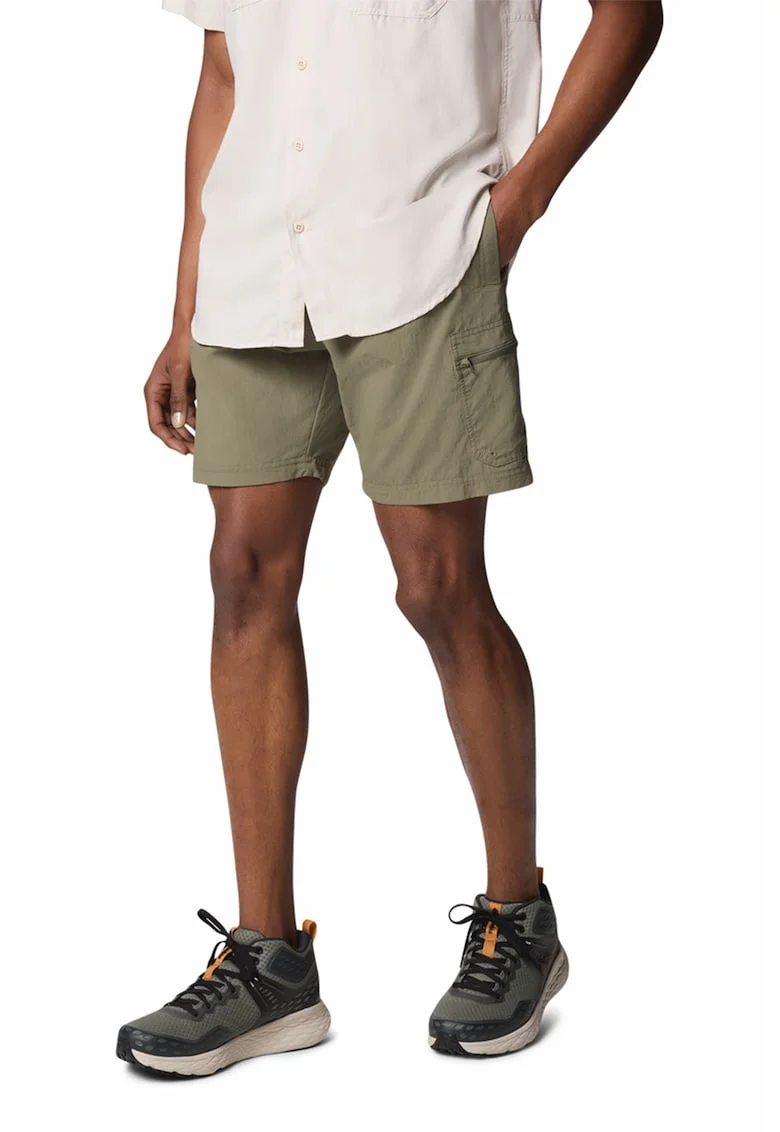 Pantaloni scurti cargo pentru trekking Mountaindale, Kaki