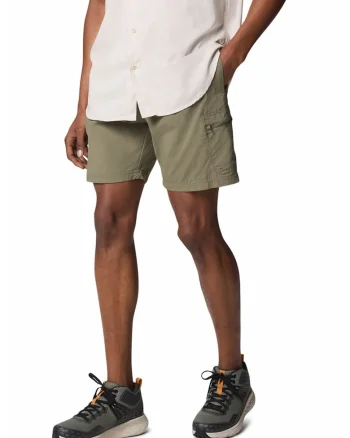 Pantaloni scurti cargo pentru trekking Mountaindale, Kaki