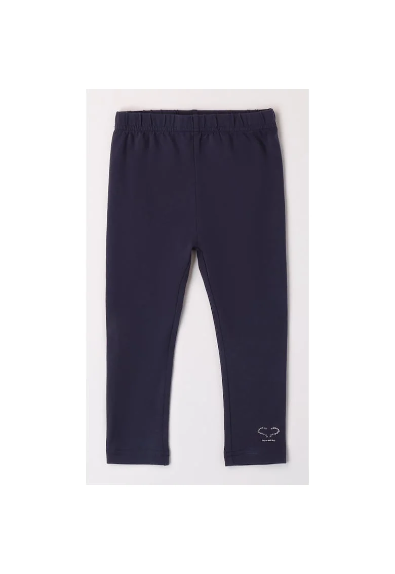 Pantaloni uni pentru fete, Bleumarin