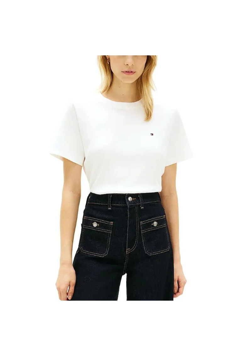 Tricou  BOXY INTERLOCK SS C-NK TEE-WW0WW49646-YBL