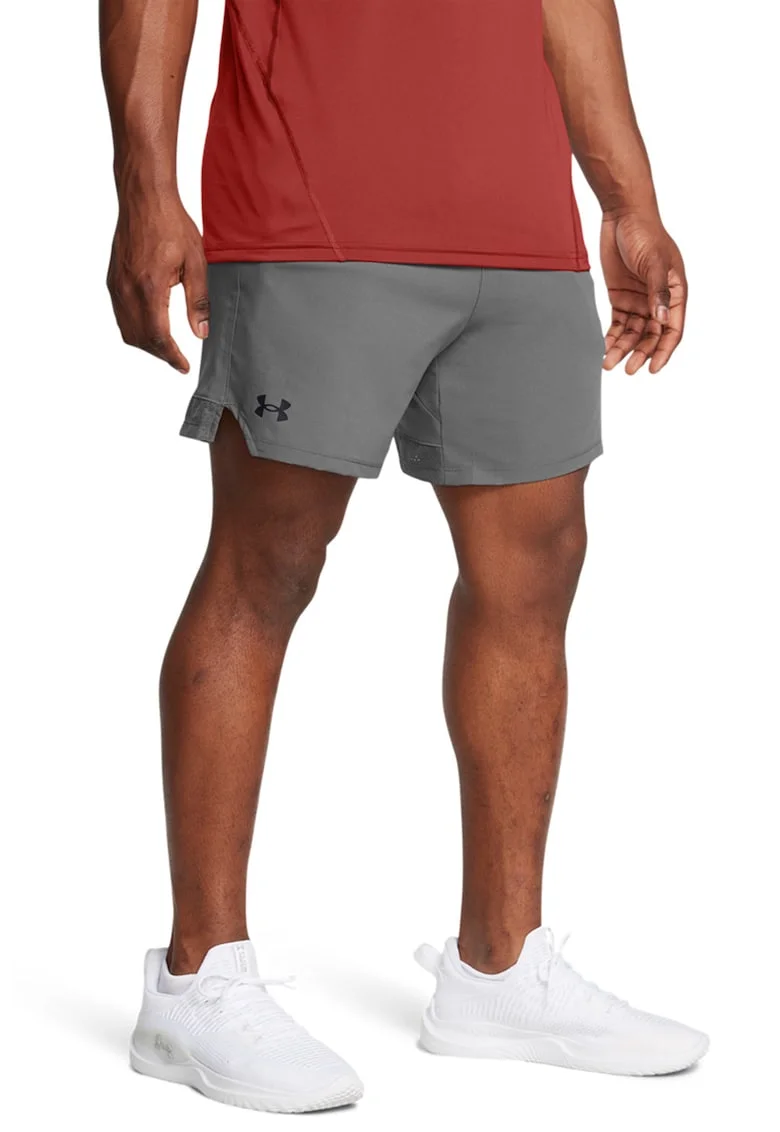 Pantaloni scurti pentru fitness Vanish, Negru/Gri