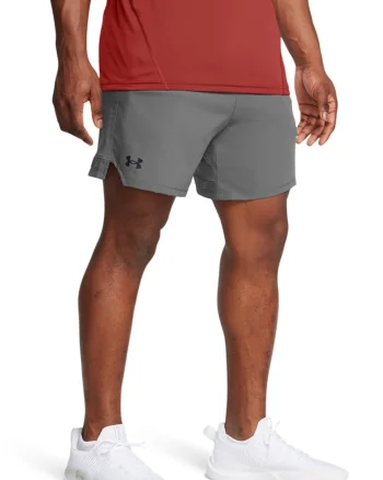 Pantaloni scurti pentru fitness Vanish, Negru/Gri