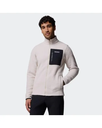 Jacheta sport  Jasper Ridge, fleece cald, gri inchis/negru, material reciclat, croiala regulata, buzunare cu capse.