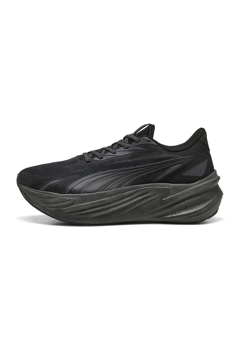 Pantofi wedge Maxima Pro cu garnituri sintetice pentru alergare, Negru