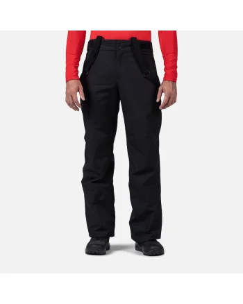 Pantaloni ski  INSULATED SKI, negru, pentru barbati, Rosu