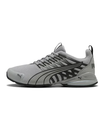 Pantofi Voltaic Evo For All Time cu garnituri sintetice pentru alergare, Negru/Gri