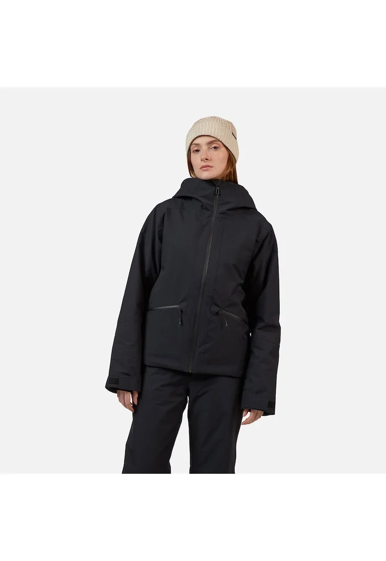 Geaca ski  W ROCHRUN INSULATED JKT, negru, pentru dama, Negru