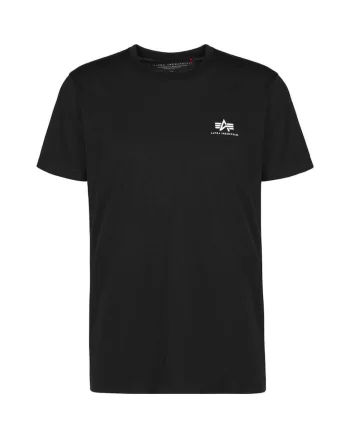 Tricou barbati,  Basic, Bumbac, Negru, Negru