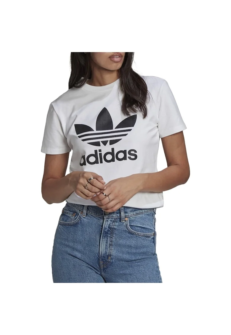 Tricou  Classics Trefoil - GN2899 7353, Alb