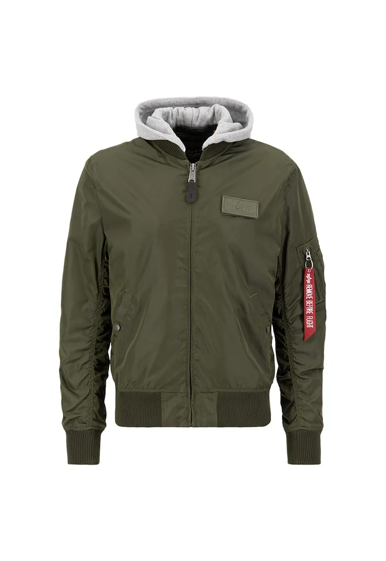 Jacheta barbati  2971, Nylon, Verde