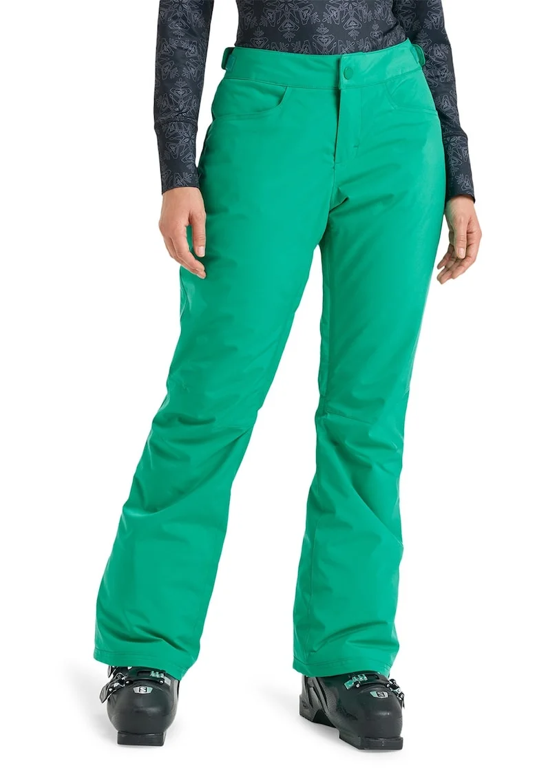 Pantaloni cu talie ajustabila pentru ski Backyard, Verde