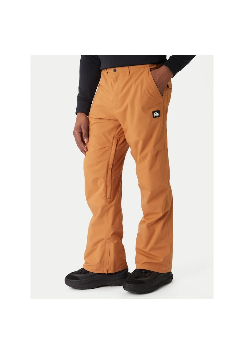 Pantaloni sport barbati  snowboard, maro