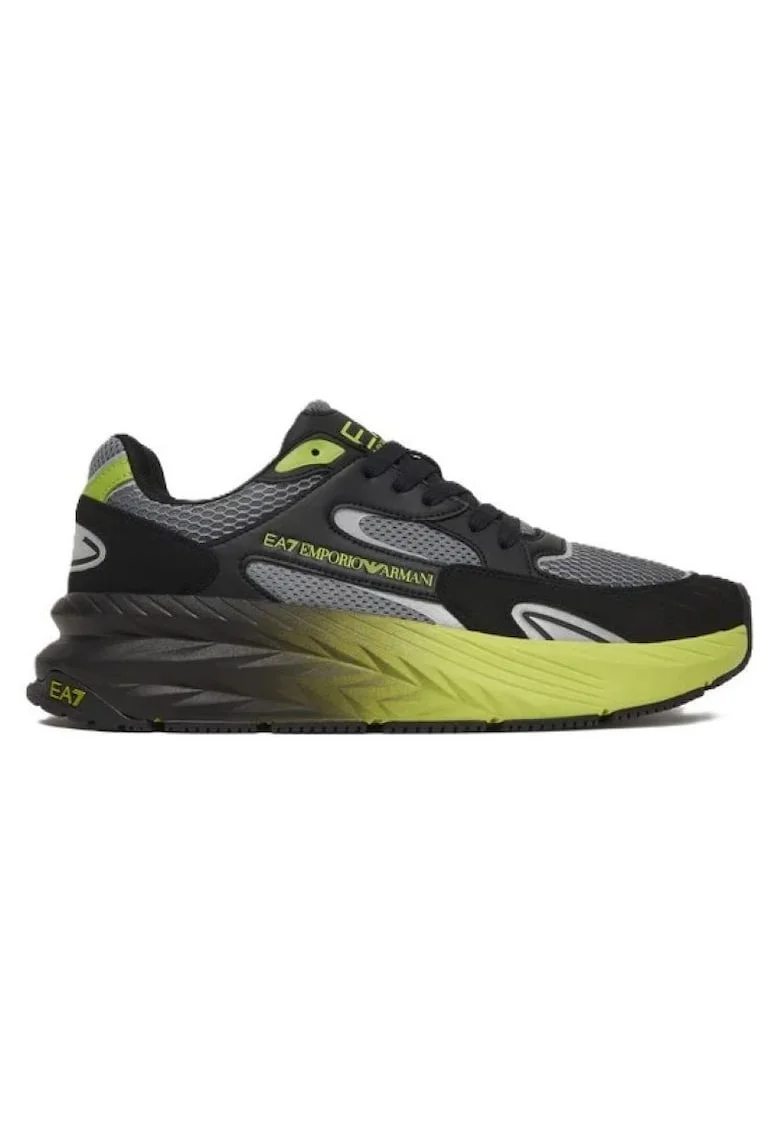 Pantofi sport barbati  CRUSHER SONIC MIX, Textil, Negru,