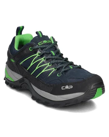 Pantofi sport barbati,  textil, negru/verde, Verde/Negru